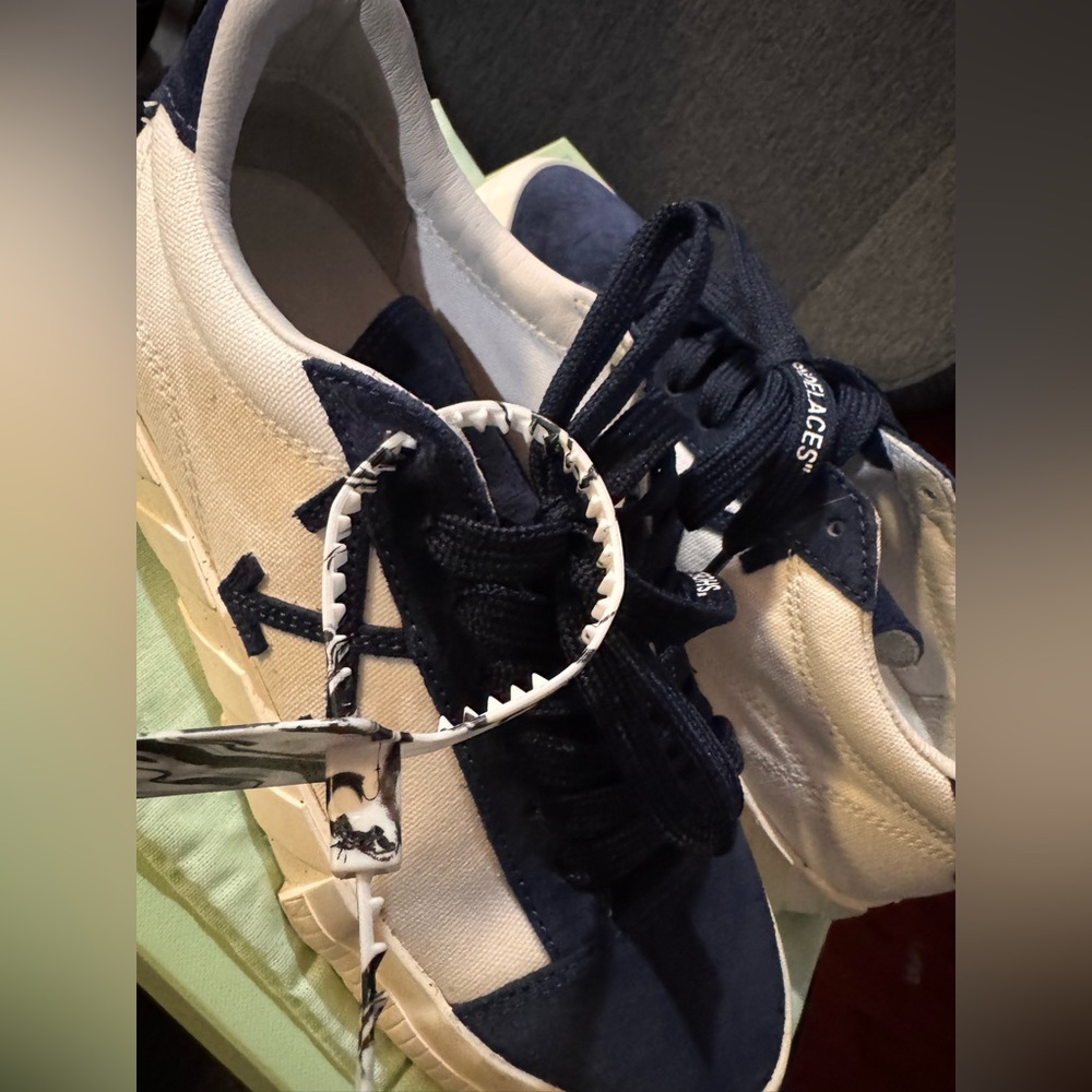 Very Gently worn Off-White sneakers.